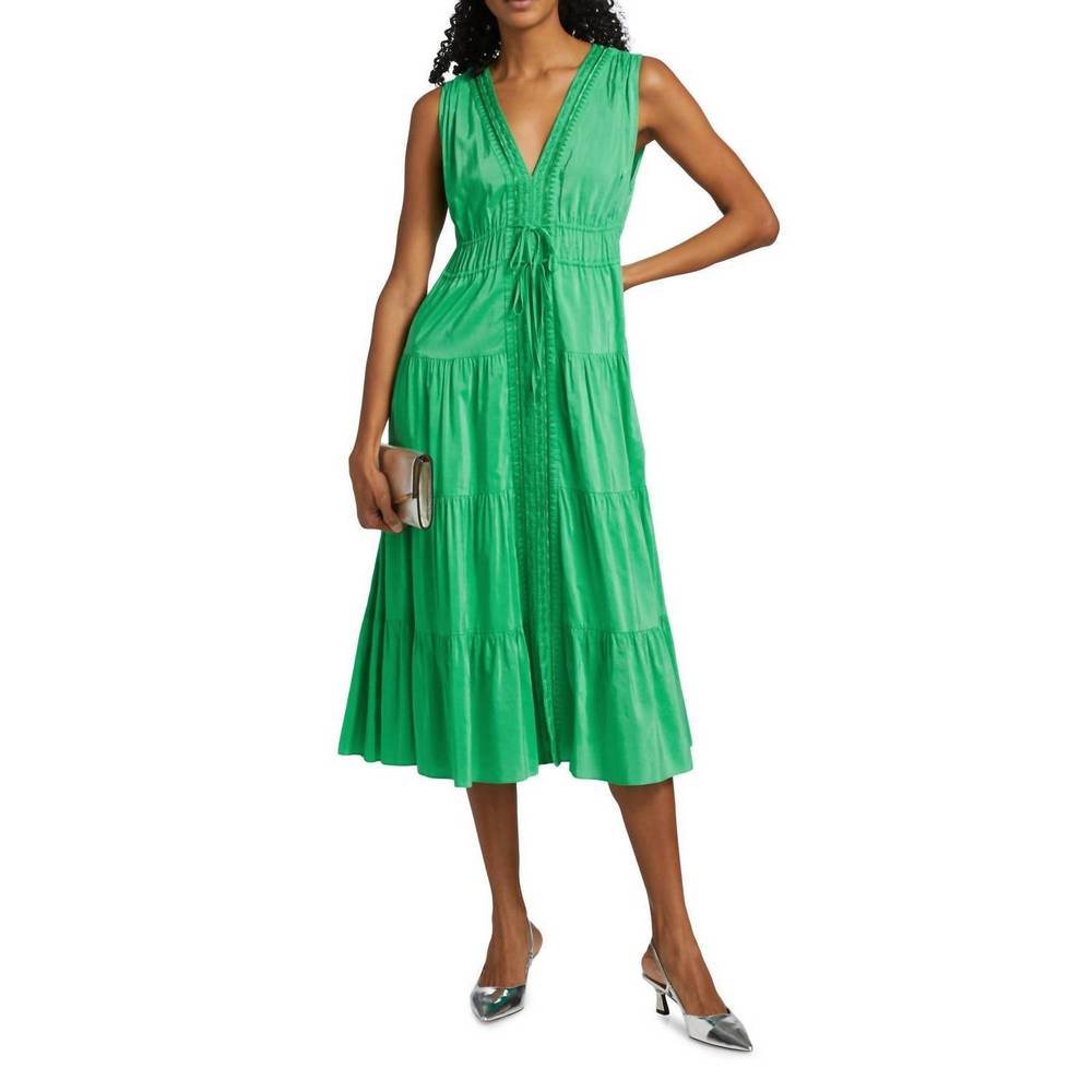Kobi Halperin | Dresses | New Kobi Halperin Edison Vneck Mididress In Parakeet
